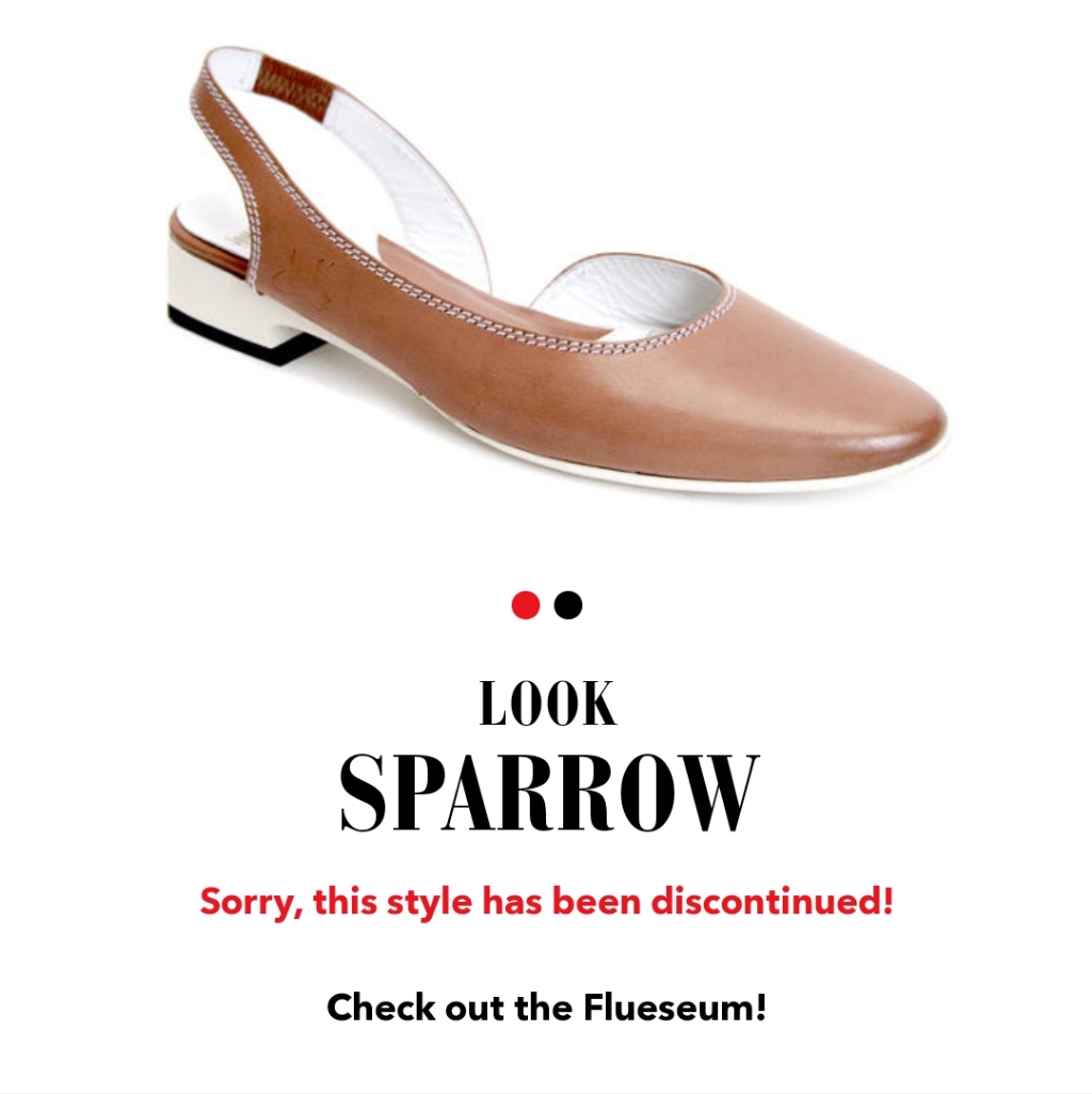John Fluevog Nude Sparrow Flats Sandals Size 8